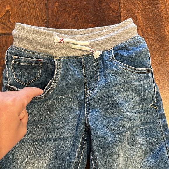 Cat & Jack Toddler Boys Pull On Jeans with Elastic Waist NWOT - Picture 4 of 6